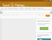 Tablet Screenshot of kevingharney.com